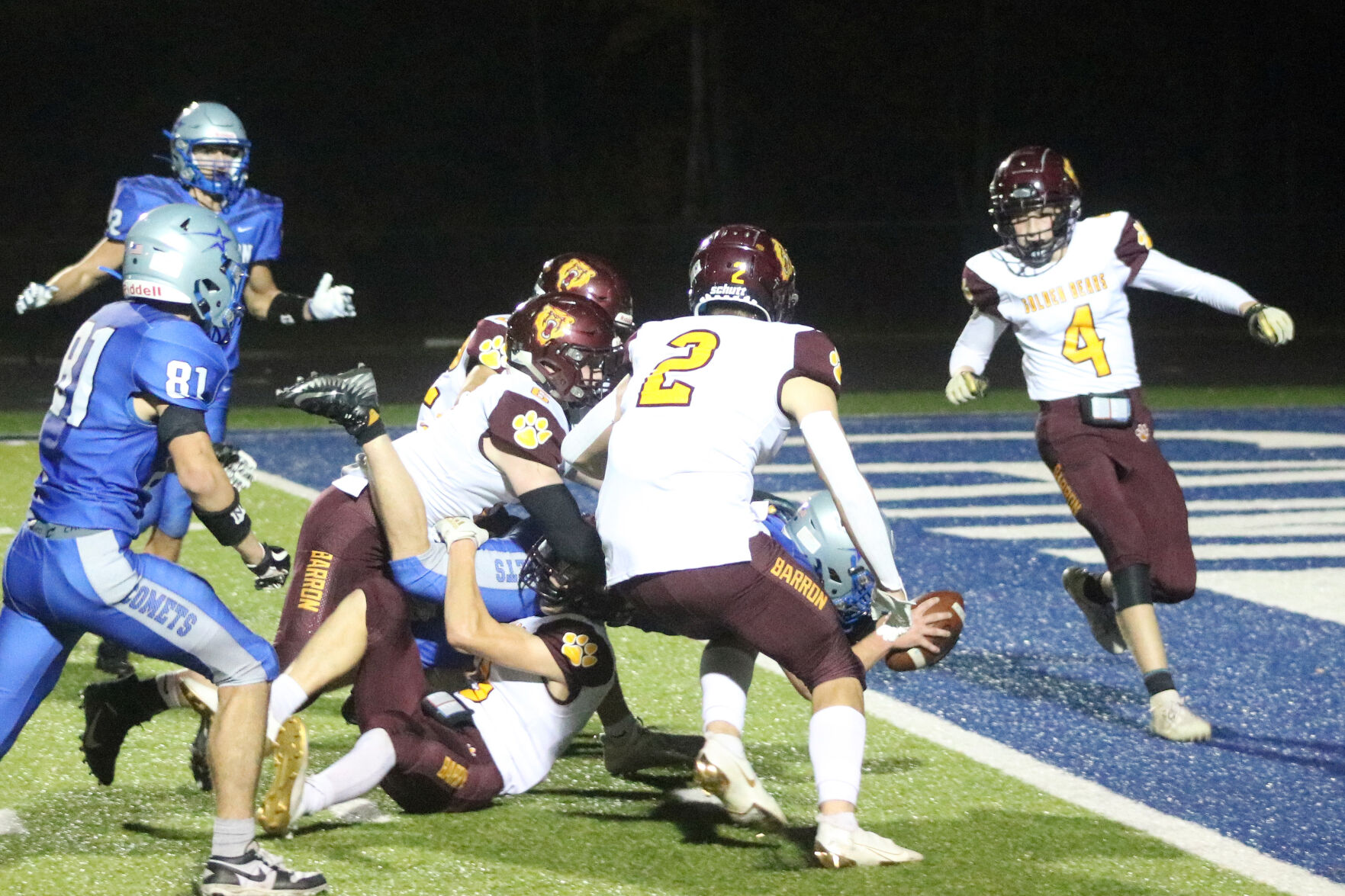 Cameron vs. Barron football 10-9-20